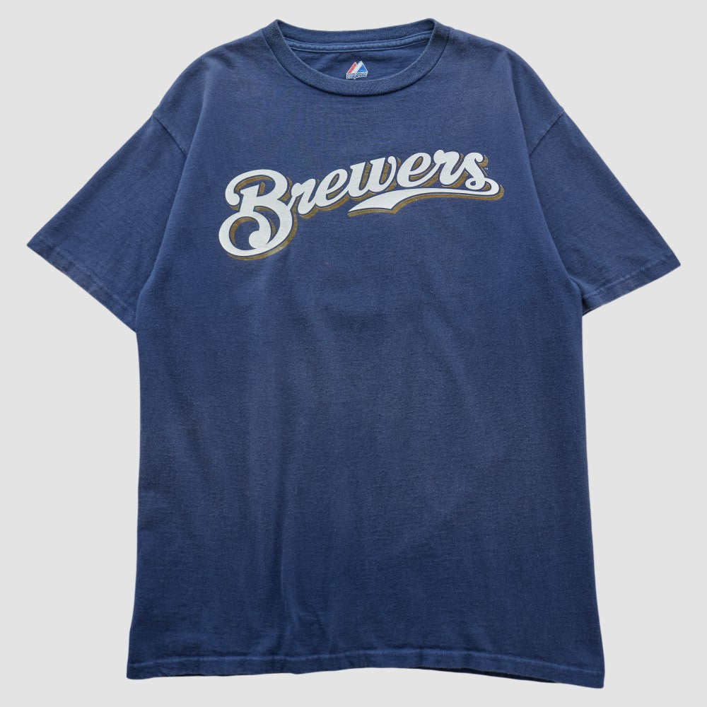 MLB Milwaukee Brewers Majestic 2000s T-shirt
