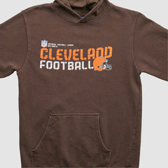 Reebok 2000s Hooded Pullover Sweatshirt - Cleveland Browns