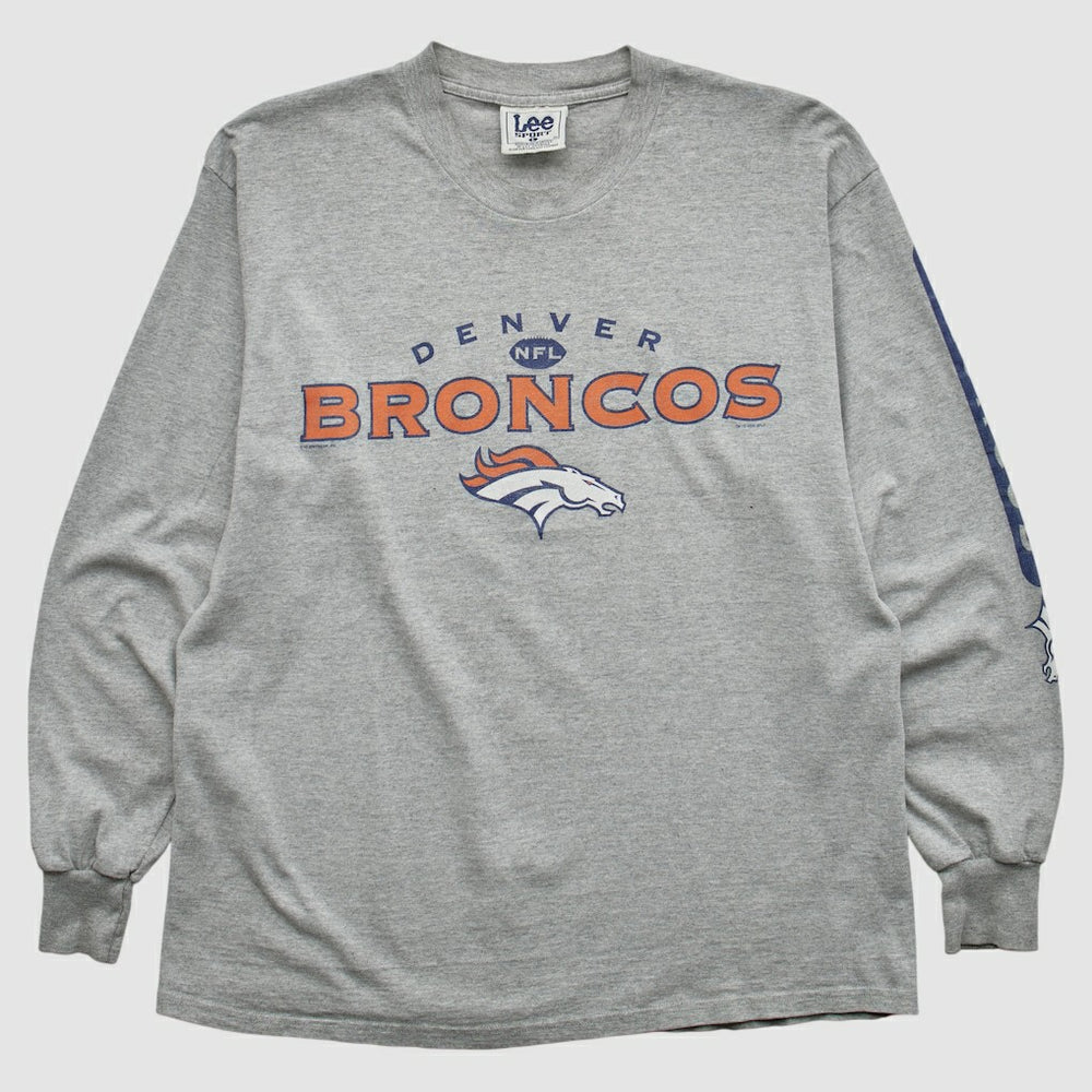 Lee Apparel 2000s Long Sleeve T-shirt - Denver Broncos