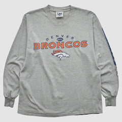 Lee Apparel 2000s Long Sleeve T-shirt - Denver Broncos