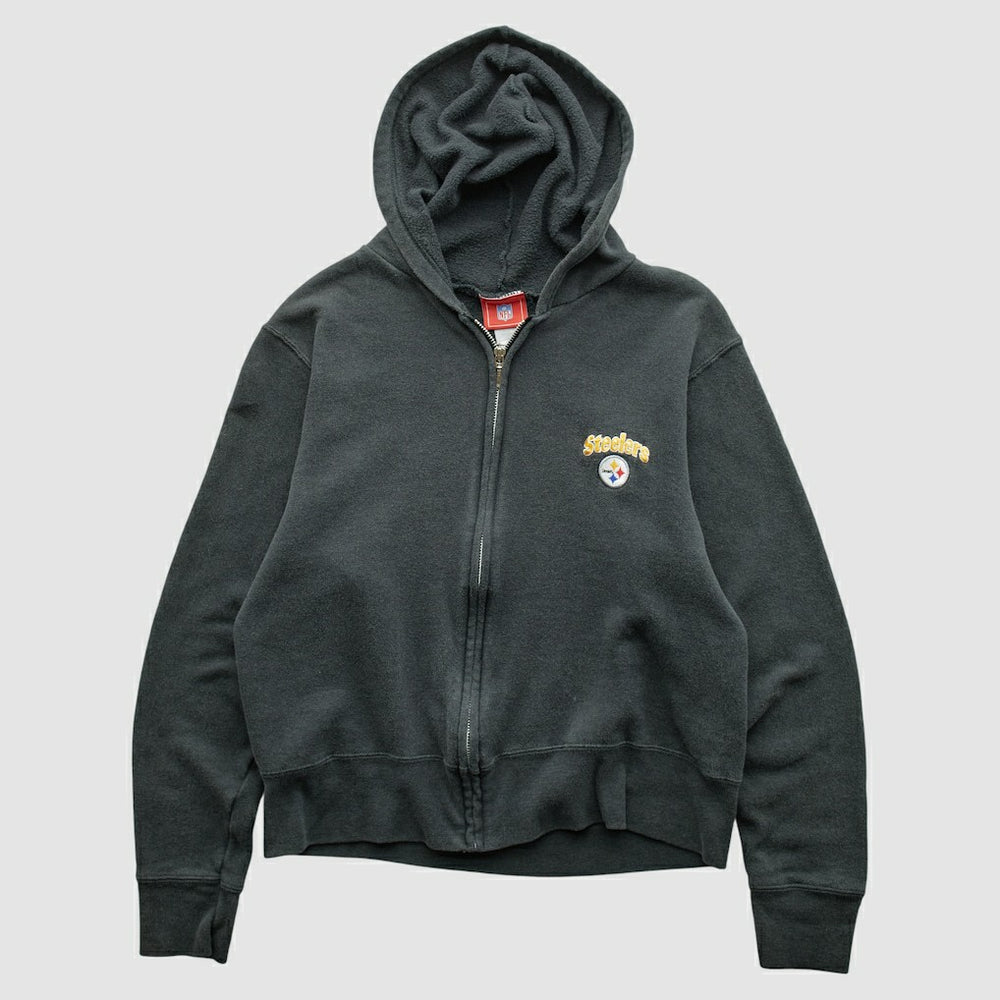 NFL 2000s Hooded Full Zip Sweatshirt - Pittsburgh Steelers