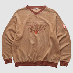 CRABLE SPORTSWEAR 90s Pullover Sweatshirt - Cleveland Browns