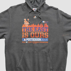 MLB New York Mets Majestic 2015 Hooded Pullover Sweatshirt