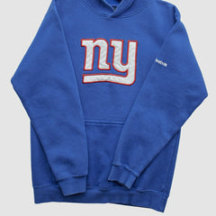Reebok 2000s Hooded Pullover Sweatshirt - New York Giants