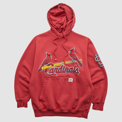 MLB St. Louis Cardinals Stitches 2000s Hooded Pullover Sweatshirt