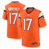 Lil'Jordan Humphrey Team Game Jersey - Denver Broncos