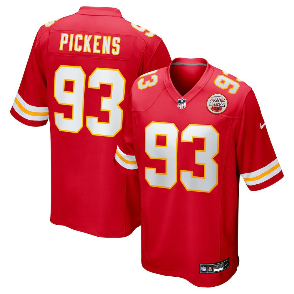 Zacch Pickens Team Game Jersey - Kansas City Chiefs