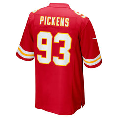 Zacch Pickens Team Game Jersey - Kansas City Chiefs