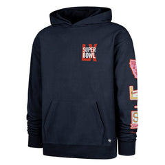 Stoney Clover Lane x '47 Women's Super Bowl LX Patches Foundation Hoodie - New England Patriots