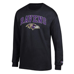 Arch Over Logo Long Sleeve T-Shirt - Baltimore Ravens