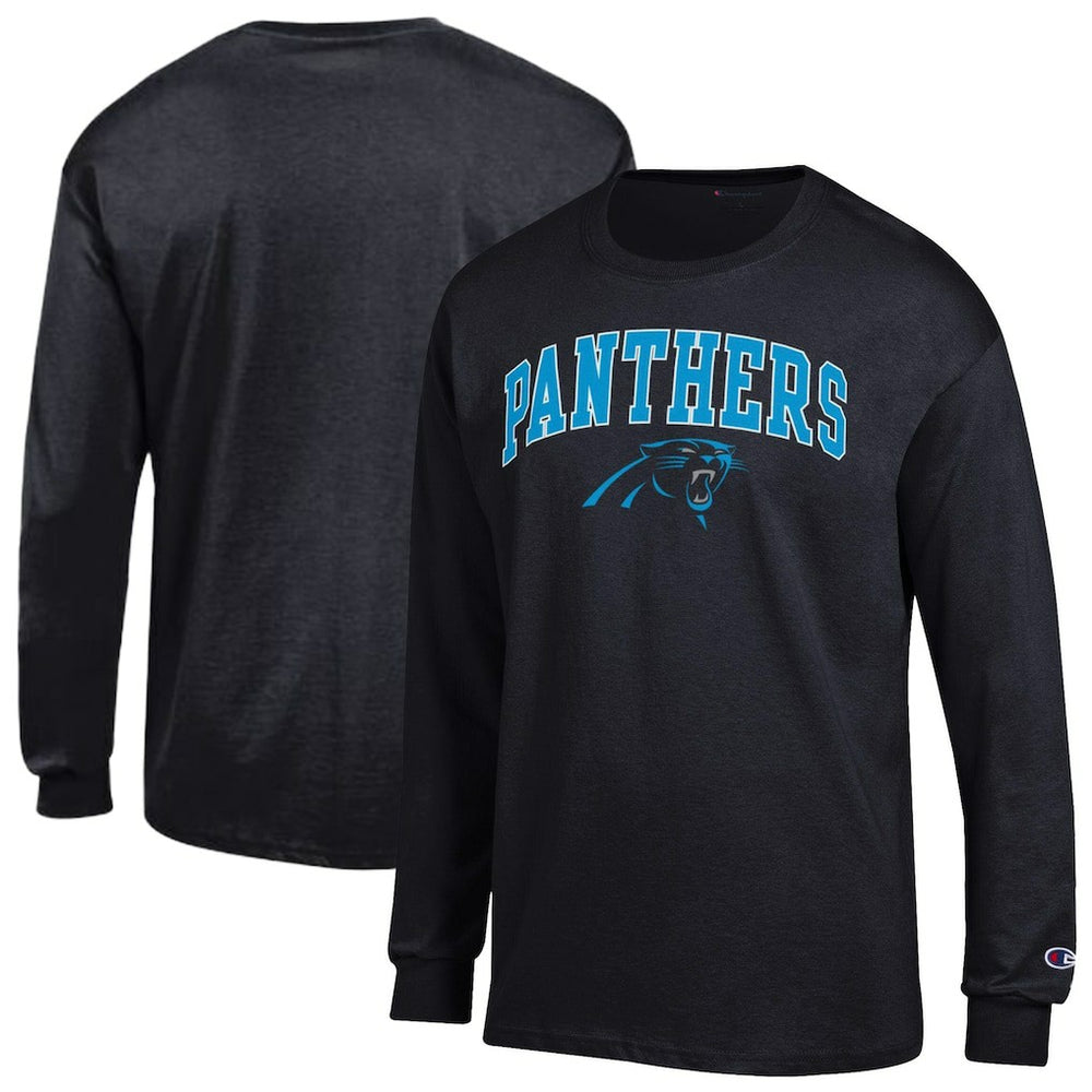 Arch Over Logo Long Sleeve T-Shirt - Carolina Panthers