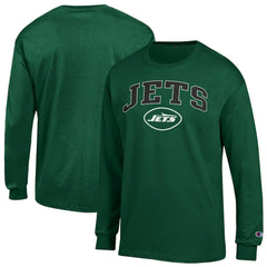 Arch Over Logo Long Sleeve T-Shirt - New York Jets