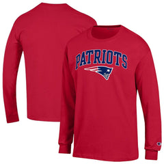 Arch Over Logo Long Sleeve T-Shirt - New England Patriots