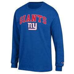 Arch Over Logo Long Sleeve T-Shirt - New York Giants