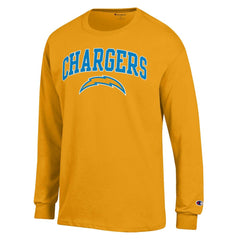 Arch Over Logo Long Sleeve T-Shirt - Los Angeles Chargers