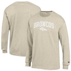 White Ink Jersey Long Sleeve T-Shirt - Denver Broncos