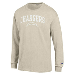 White Ink Jersey Long Sleeve T-Shirt - Los Angeles Chargers
