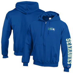 Powerblend Fleece Full-Zip Hoodie - Seattle Seahawks