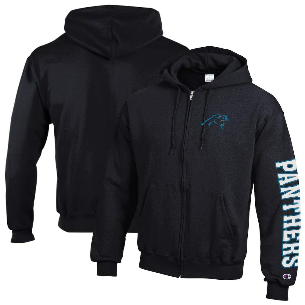 Powerblend Fleece Full-Zip Hoodie - Carolina Panthers