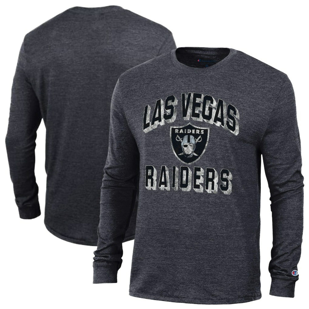 Ultimate Tri-Blend Long Sleeve T-Shirt - Las Vegas Raiders