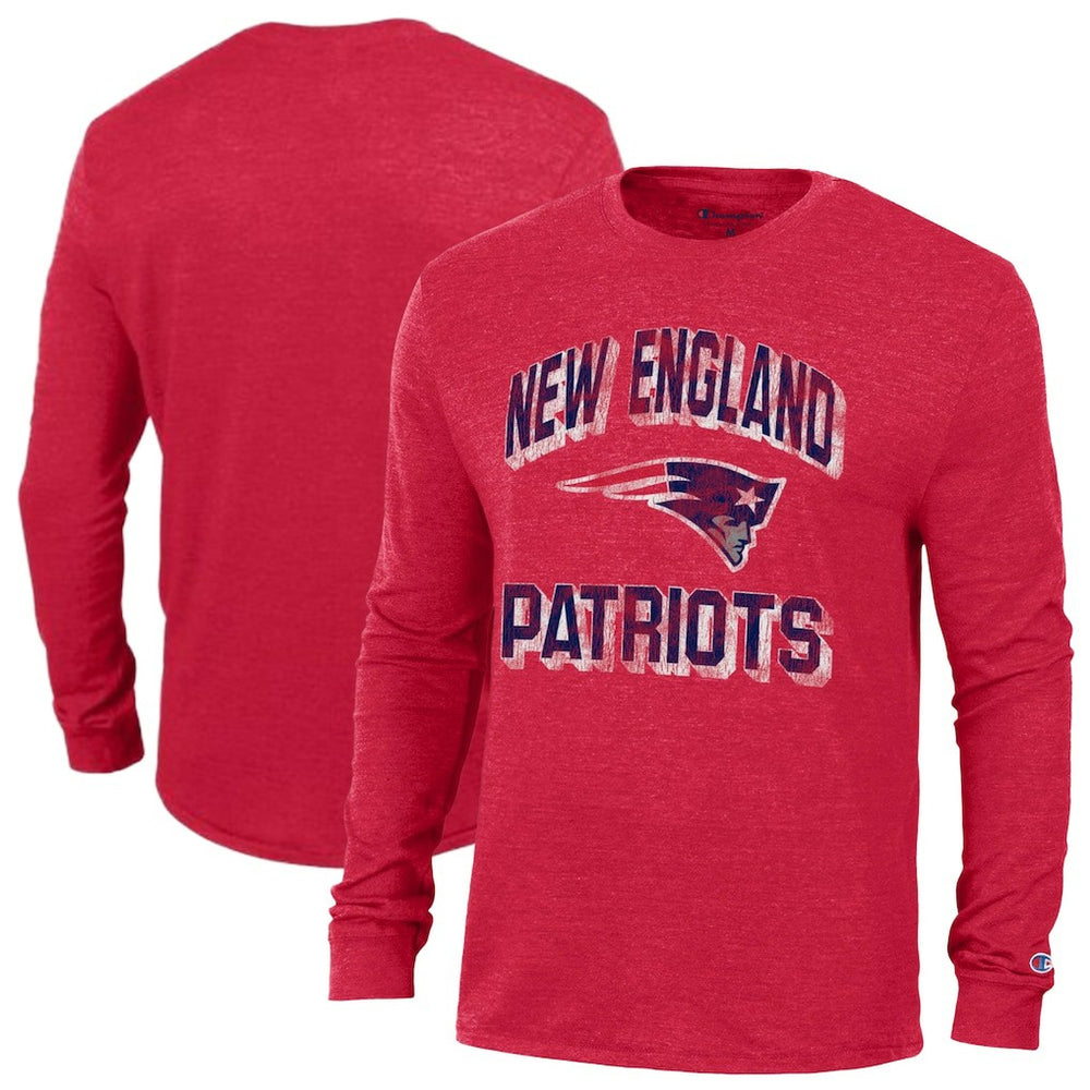 Ultimate Tri-Blend Long Sleeve T-Shirt - New England Patriots