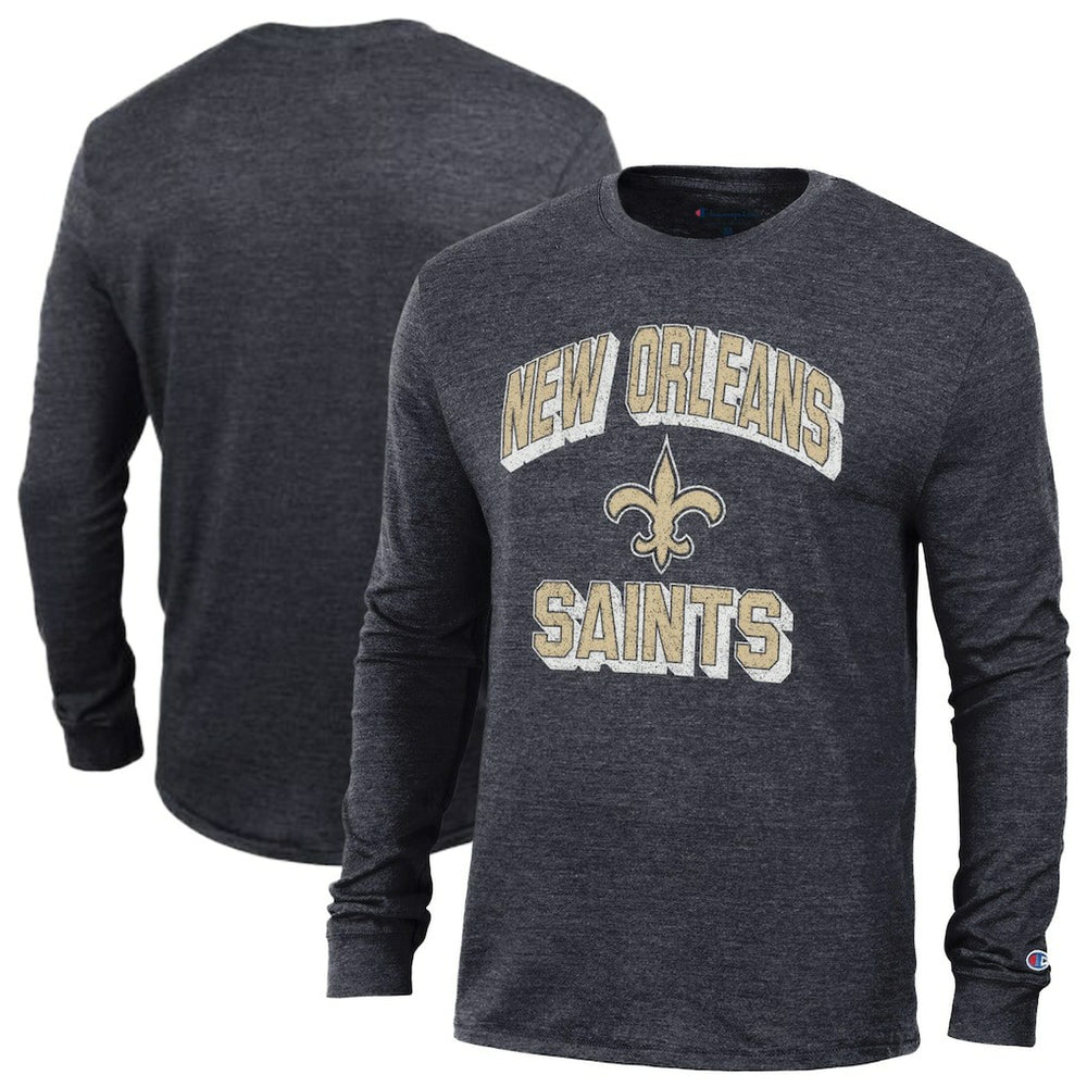 Ultimate Tri-Blend Long Sleeve T-Shirt - New Orleans Saints