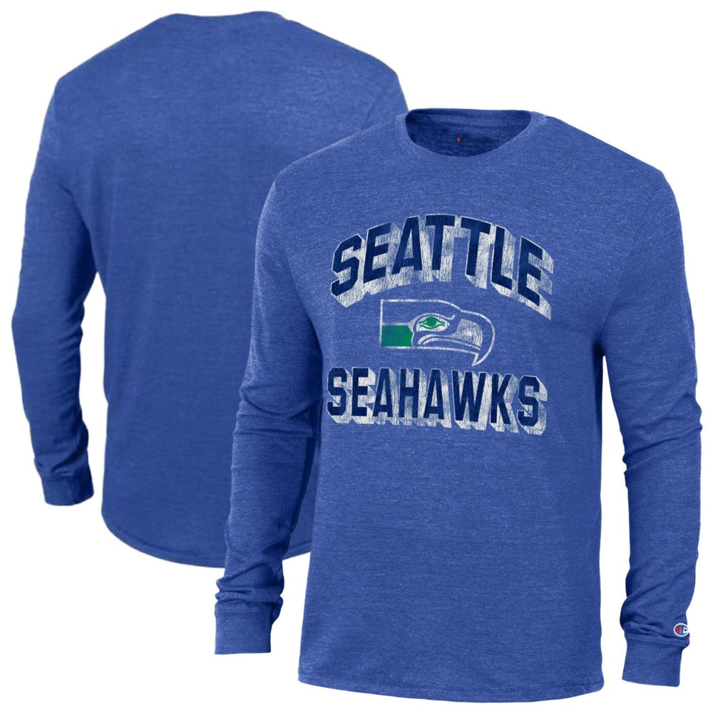 Ultimate Tri-Blend Long Sleeve T-Shirt - Seattle Seahawks