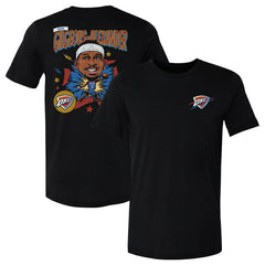 NBA Shai Gilgeous-Alexander Oklahoma City Thunder 500 Level Caricature T-Shirt