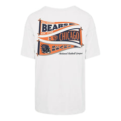 '47 Women's Bow & Banner Sadie T-Shirt - Chicago Bears