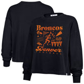 '47 Women's Team Collage Sydney Long Sleeve T-Shirt - Denver Broncos