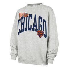 '47 Women's Arched Icon Oversized Sweatshirt - Chicago Bears