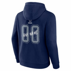 Hustle Personalized Name & Number Hoodie - Dallas Cowboys
