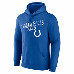 Hustle Personalized Name & Number Hoodie - Indianapolis Colts