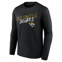 Hustle Personalized Name & Number Long Sleeve T-Shirt - Jacksonville Jaguars
