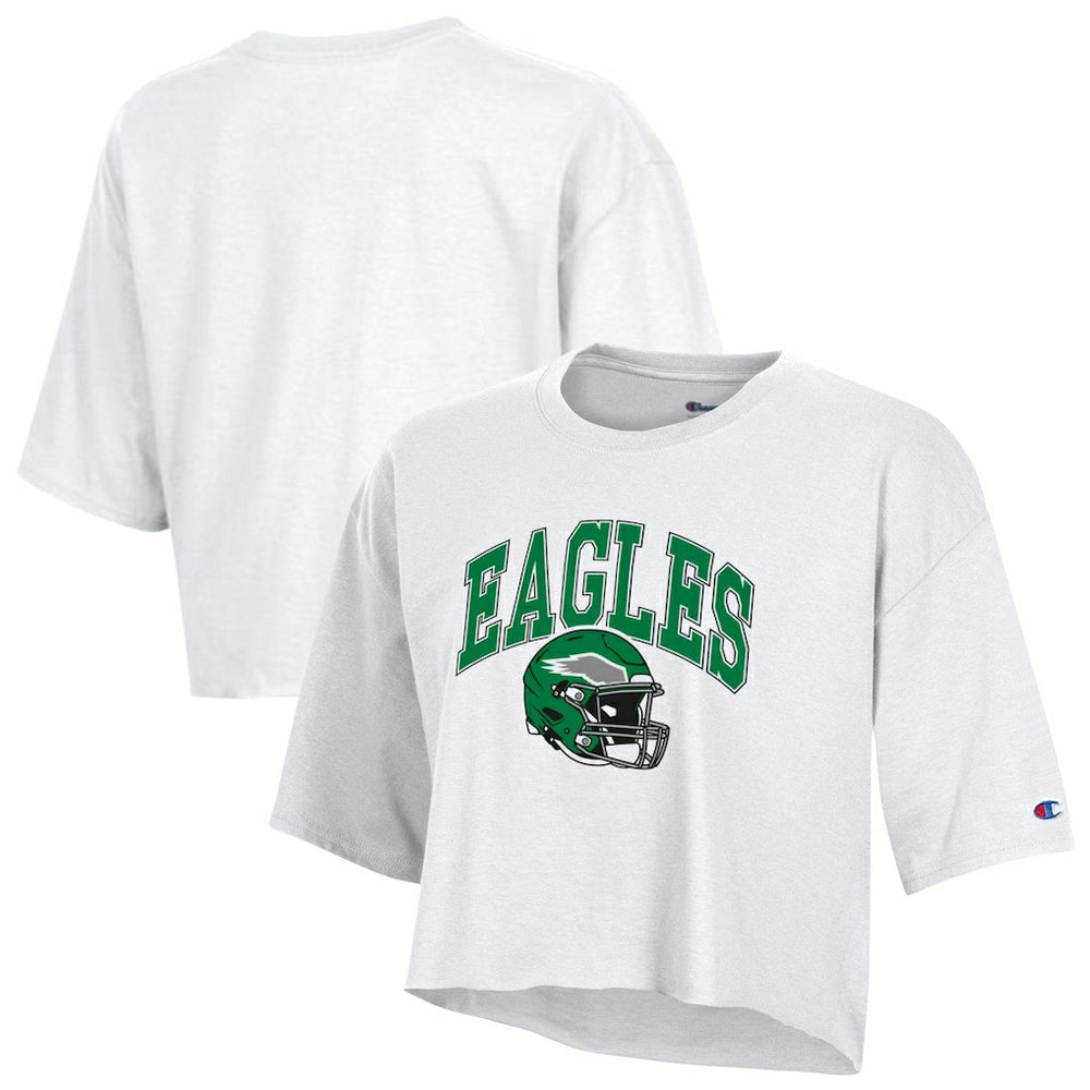 Women's Boyfriend Cropped T-Shirt - Philadelphia Eagles