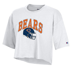 Women's Boyfriend Cropped T-Shirt - Chicago Bears