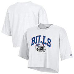 Women's Boyfriend Cropped T-Shirt - Buffalo Bills