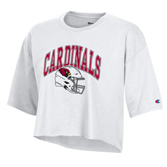 Women's Boyfriend Cropped T-Shirt - Arizona Cardinals
