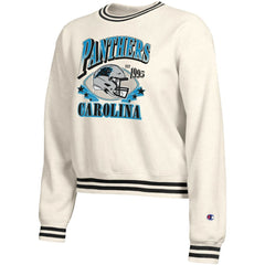 Women's Reverse Weave Fleece Sweatshirt - Carolina Panthers