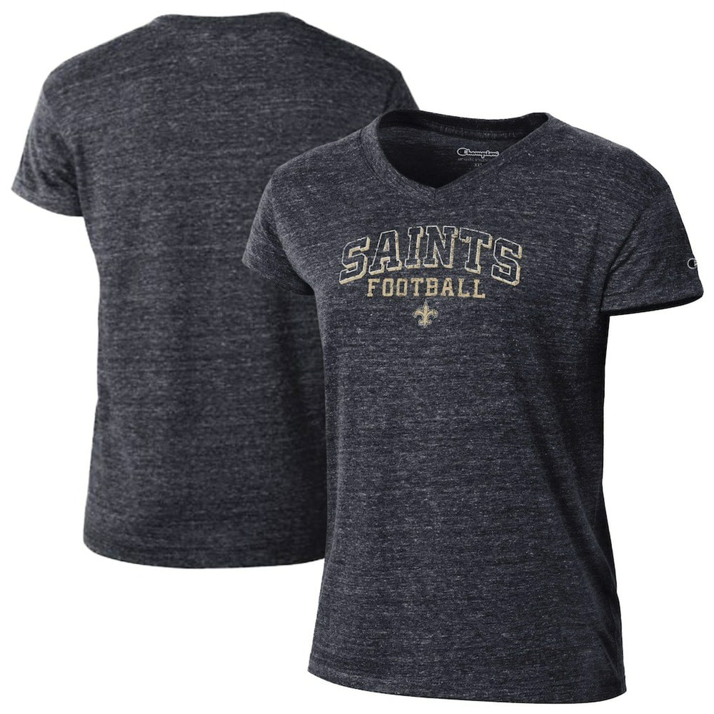 Women's Triumph Tri-Blend V-Neck T-Shirt - New Orleans Saints