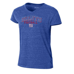Women's Triumph Tri-Blend V-Neck T-Shirt - New York Giants