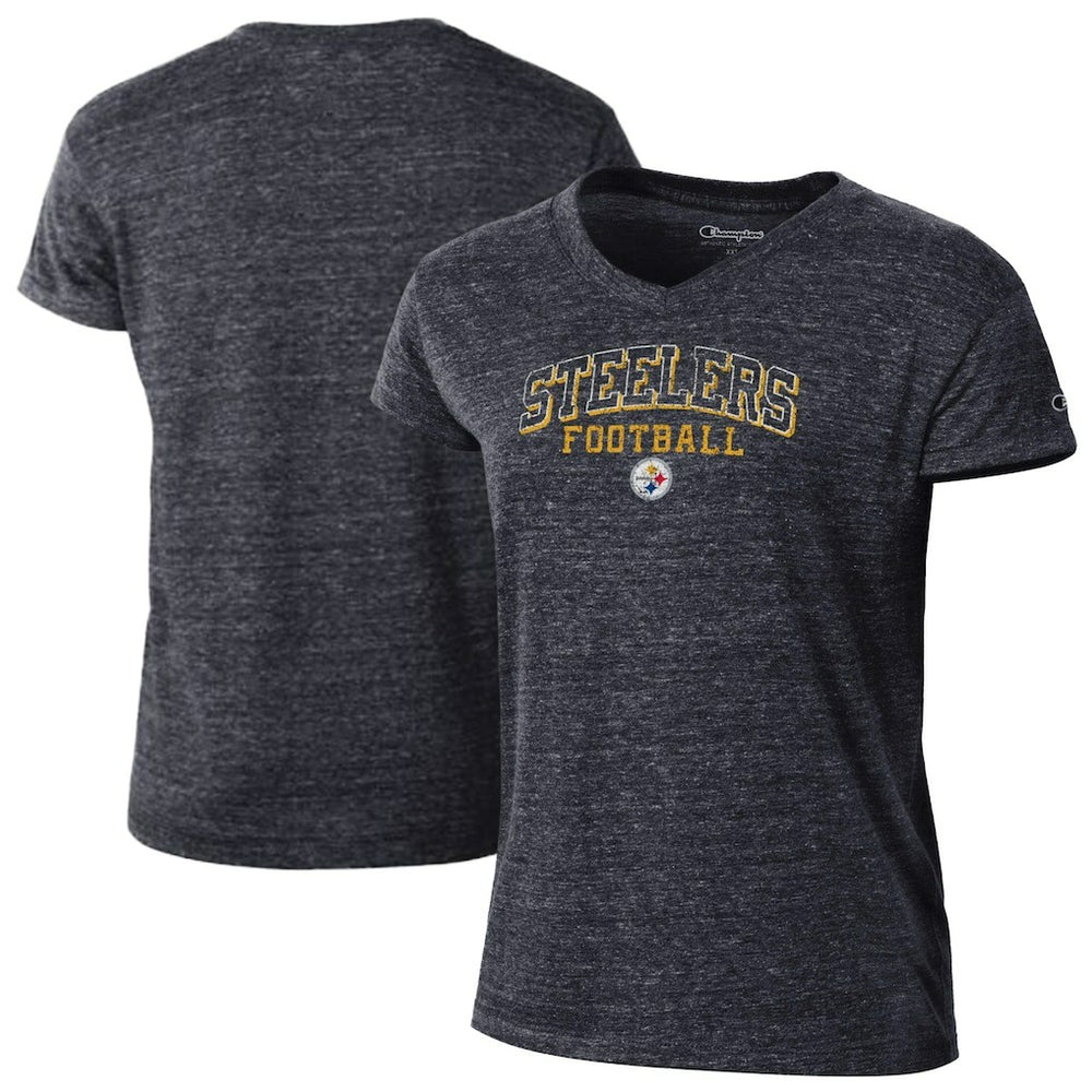 Women's Triumph Tri-Blend V-Neck T-Shirt - Pittsburgh Steelers