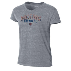 Women's Triumph Tri-Blend V-Neck T-Shirt - Chicago Bears