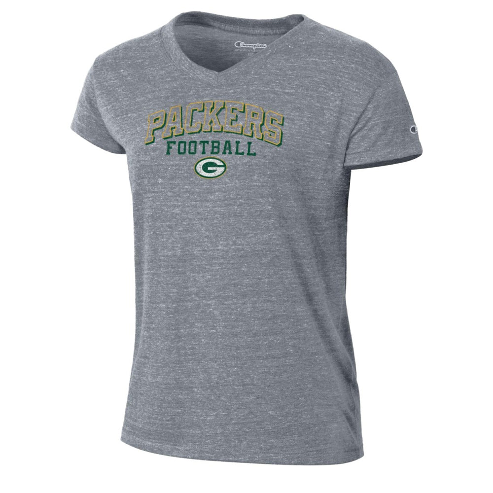 Women's Triumph Tri-Blend V-Neck T-Shirt - Green Bay Packers