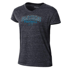 Women's Triumph Tri-Blend V-Neck T-Shirt - Carolina Panthers