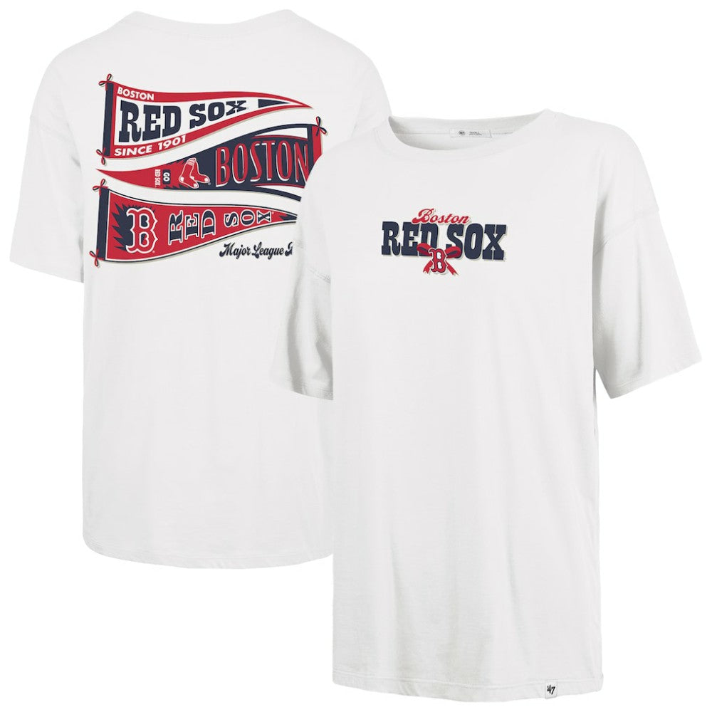 MLB Boston Red Sox '47 Women's Bow & Banner Sadie T-Shirt