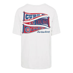 MLB Chicago Cubs '47 Women's Bow & Banner Sadie T-Shirt