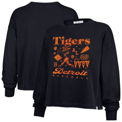 MLB Detroit Tigers '47 Women's Team Collage Sydney Long Sleeve T-Shirt