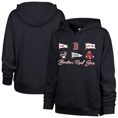 MLB Boston Red Sox '47 Women's Bow & Banners Naomi Hoodie