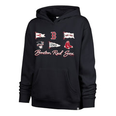 MLB Boston Red Sox '47 Women's Bow & Banners Naomi Hoodie